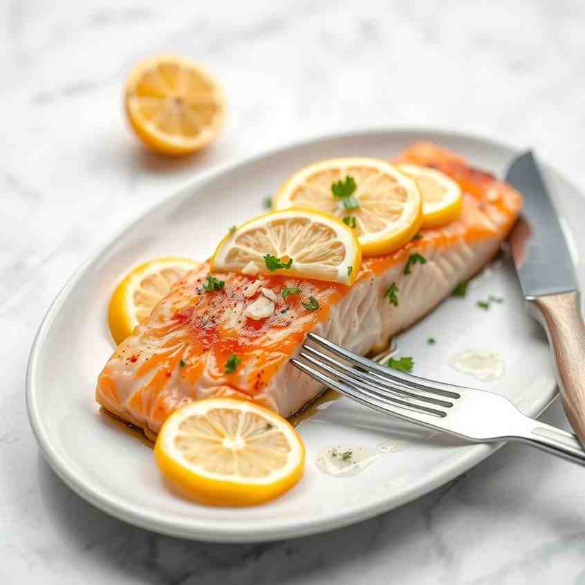 Easy Lemon-Garlic Baked Salmon - Foolproof Oven Recipe